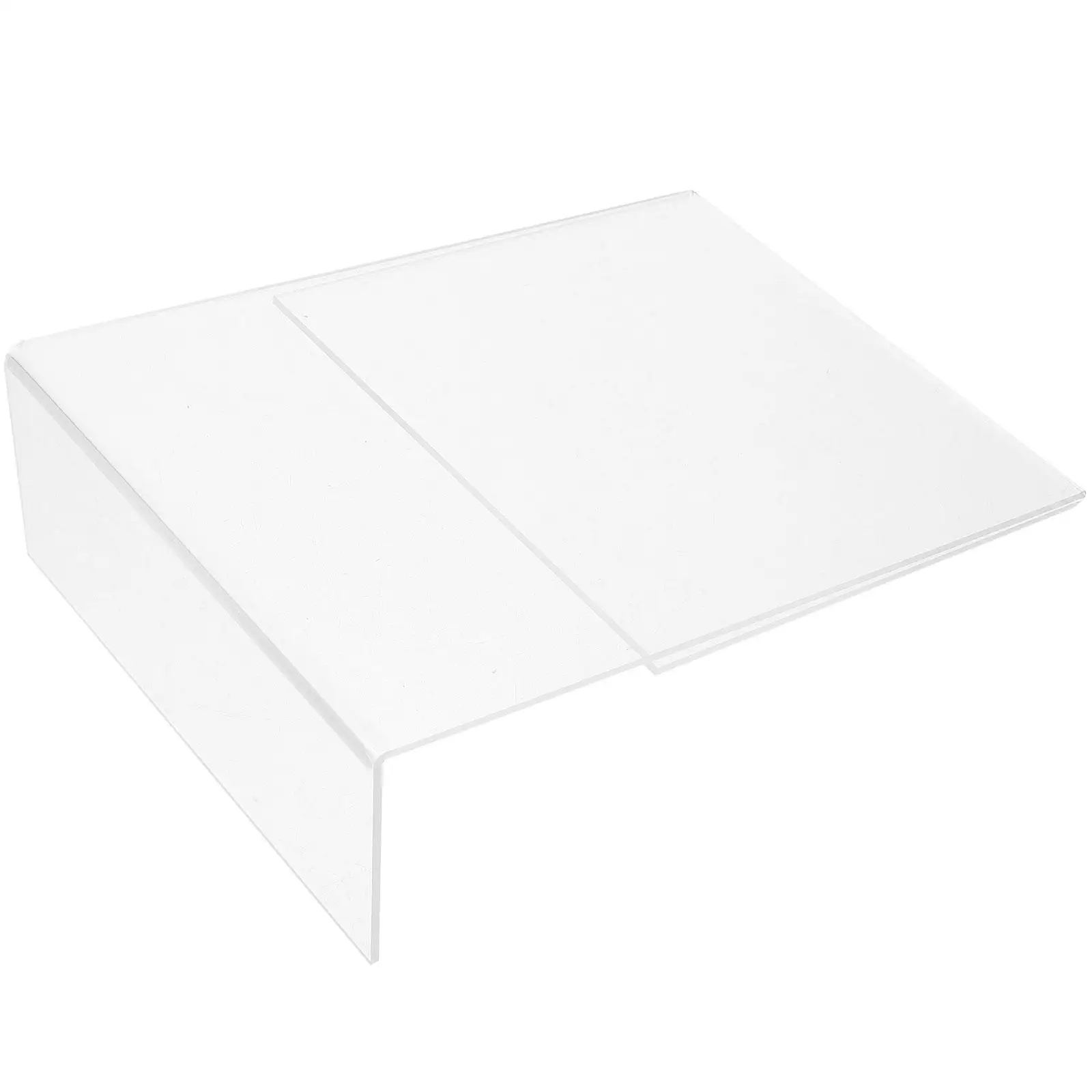 2Pcs Acrylic Display Board Clear Holder for Desk Sign Stands Business Cards Commercial Advertising High Transparency
2Pcs Acrylic Display Board Clear Holder for Desk Sign Stands Business Cards Commercial Advertising High Transparency