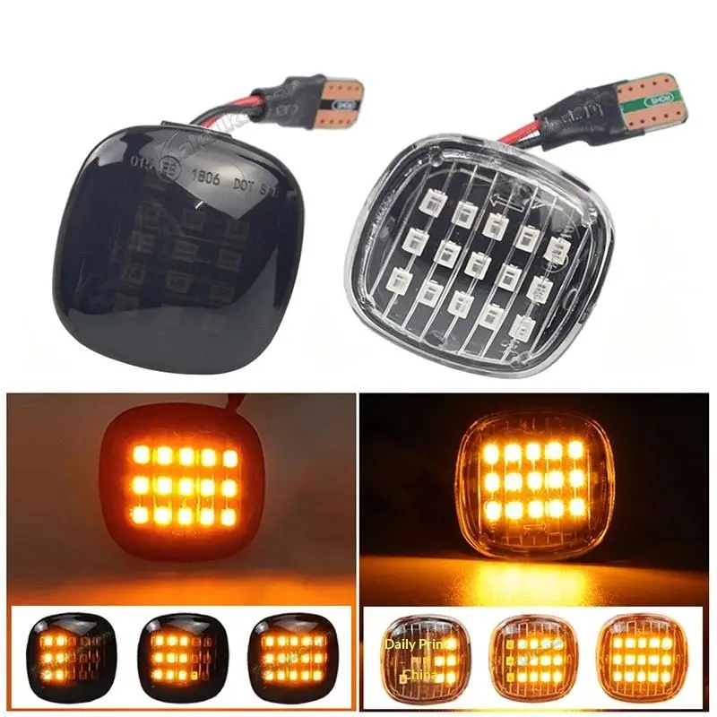 Bright Amber LED Side Marker Turn Signal Lights IP67 Waterproof Durable Universal for Car Truck Pickup RV Modification
Bright Amber LED Side Marker Turn Signal Lights IP67 Waterproof Durable Universal for Car Truck Pickup RV Modification