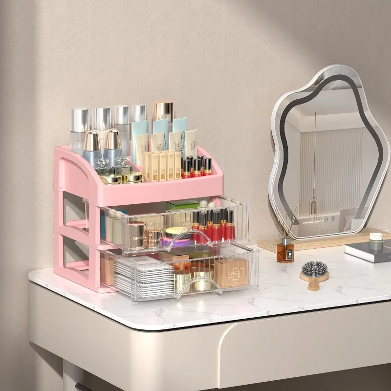 Drawer Jewelry Makeup Organizer Plastic Make Up Large Capacity Storage Box Polish Lipstick Skincare Cosmetic Storage Box Rack
Drawer Jewelry Makeup Organizer Plastic Make Up Large Capacity Storage Box Polish Lipstick Skincare Cosmetic Storage Box Rack