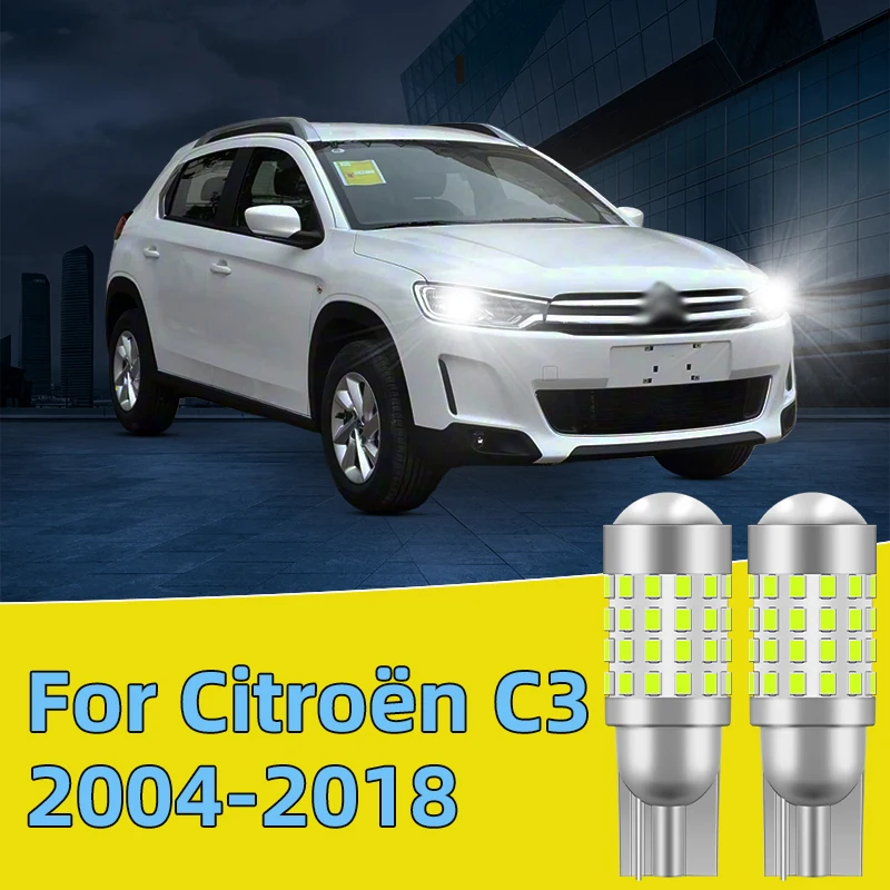 2PCS For Citroën C3 2004-2018 Car Led Bulb T10 W5W width lights side marker position Signal Lamp 12V 24V Clearance Lights White
2PCS For Citroën C3 2004-2018 Car Led Bulb T10 W5W width lights side marker position Signal Lamp 12V 24V Clearance Lights White