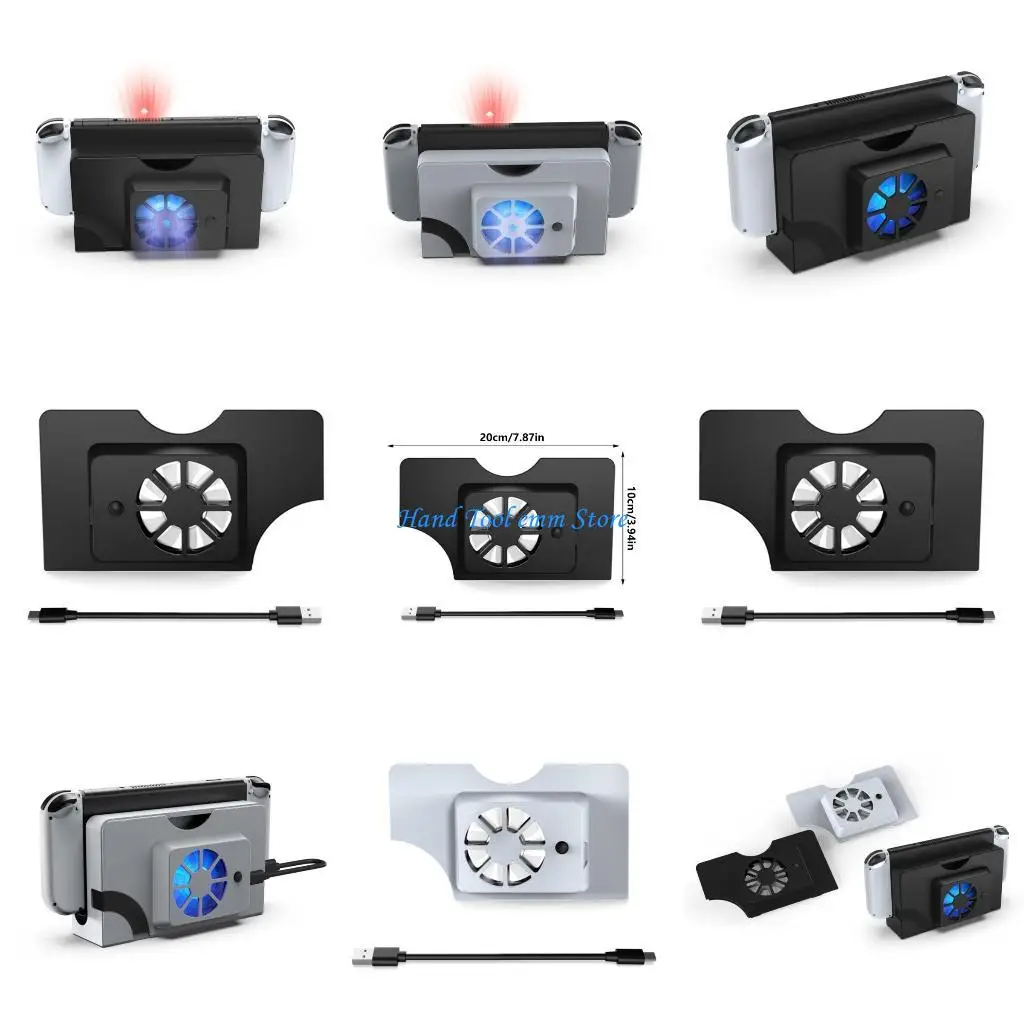 H37F LED Cooling Fan for SW Host USB Charging Dock Heat Radiator Quick Heat Dissipation Game Console Accessory
H37F LED Cooling Fan for SW Host USB Charging Dock Heat Radiator Quick Heat Dissipation Game Console Accessory