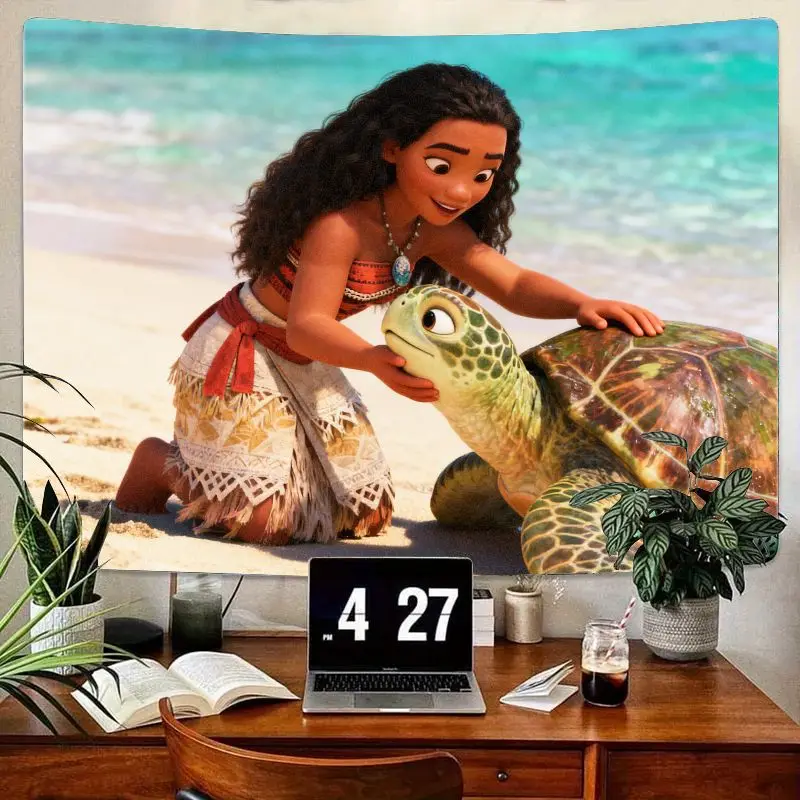 1PC Disney Moana & Sea Turtle Tapestry, Tropical Beach Wall Art, Kids Room Bedroom Decor Gift, Polyester Ocean Adventure Hanging
1PC Disney Moana & Sea Turtle Tapestry, Tropical Beach Wall Art, Kids Room Bedroom Decor Gift, Polyester Ocean Adventure Hanging