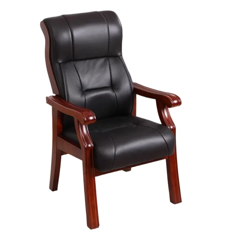 Solid wood armrest computer chair office meeting room chair high backrest mahjong chair home comfort
Solid wood armrest computer chair office meeting room chair high backrest mahjong chair home comfort