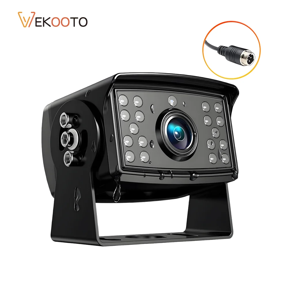 4Pin AHD 1080P Rear View Backup Reversing Camera 18 IR LEDs Night Vision IP69K Waterproof Metal Housing For Truck Bus Heavy-duty
4Pin AHD 1080P Rear View Backup Reversing Camera 18 IR LEDs Night Vision IP69K Waterproof Metal Housing For Truck Bus Heavy-duty