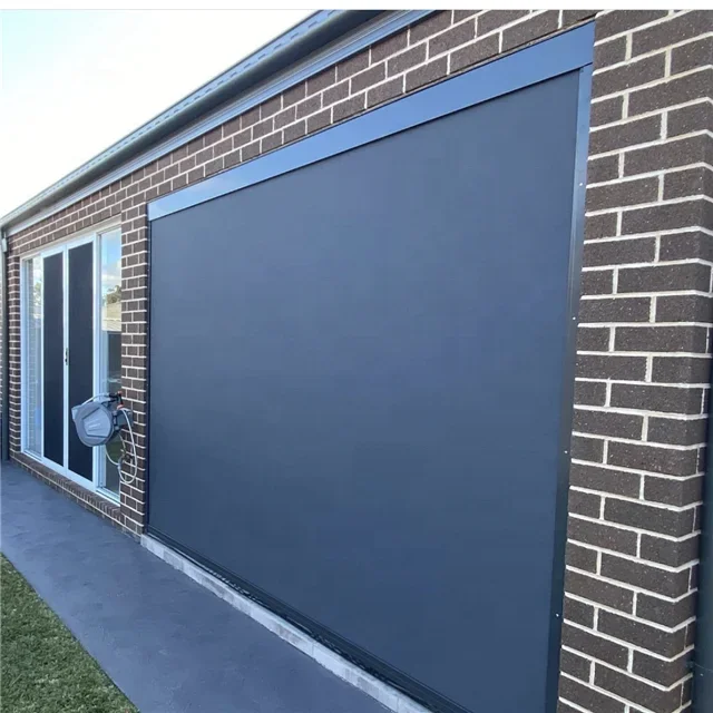 # Горячие моторизованные уличные ветрозащитные рулонные шторы на молнии для наружного ветрозащитного водонепроницаемого затенения
# Горячие моторизованные уличные ветрозащитные рулонные шторы на молнии для наружного ветрозащитного водонепроницаемого затенения