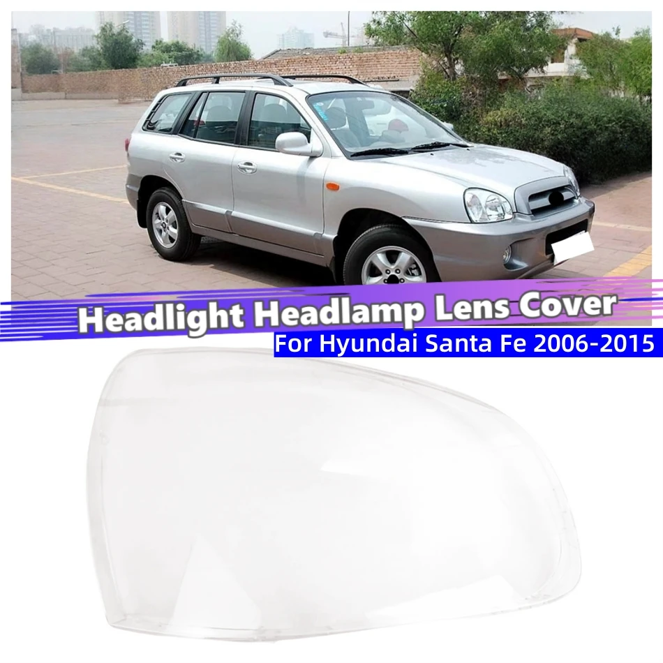 For Hyundai Santa Fe 2006-2015 Car Acccessories Polycarbonate High Gloss Fully Transparent Lights Lens Shell
For Hyundai Santa Fe 2006-2015 Car Acccessories Polycarbonate High Gloss Fully Transparent Lights Lens Shell