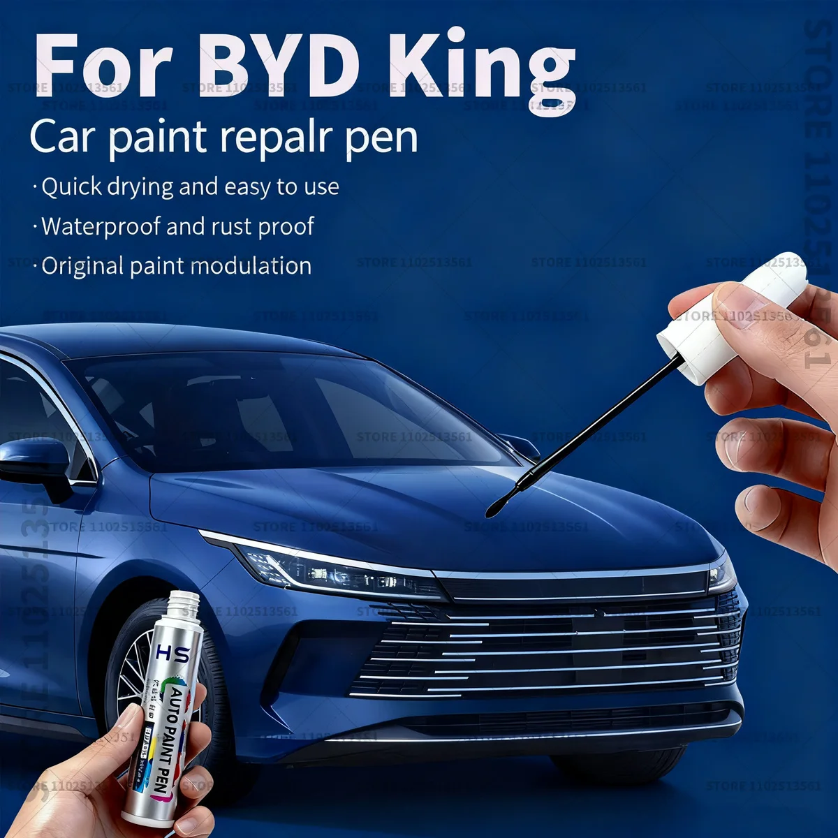 Car Paint Repair Pen For BYD King Touch Up Scratch Remover DIY Auto Accessories White WAZ Grey 082 Blue BYD057 Black Blue 094
Car Paint Repair Pen For BYD King Touch Up Scratch Remover DIY Auto Accessories White WAZ Grey 082 Blue BYD057 Black Blue 094