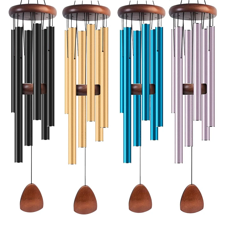 Metal Windchime Wind Chime Bell 37'' Crafted 6 Aluminum Tube for Outdoor Garden Decor Patio Home Zen Decoration Meditation
Metal Windchime Wind Chime Bell 37'' Crafted 6 Aluminum Tube for Outdoor Garden Decor Patio Home Zen Decoration Meditation