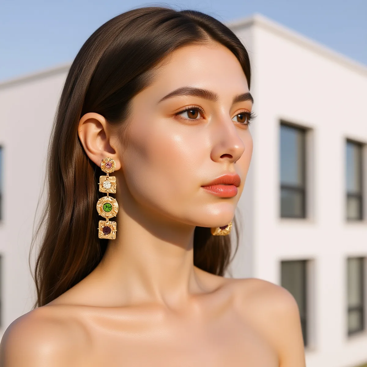 ZAA Luxury Rhinestone Long Tassel Dangling Earrings 2025 Trendy Vintage Jewelry Charms Holiday Party Accessories 
ZAA Luxury Rhinestone Long Tassel Dangling Earrings 2025 Trendy Vintage Jewelry Charms Holiday Party Accessories