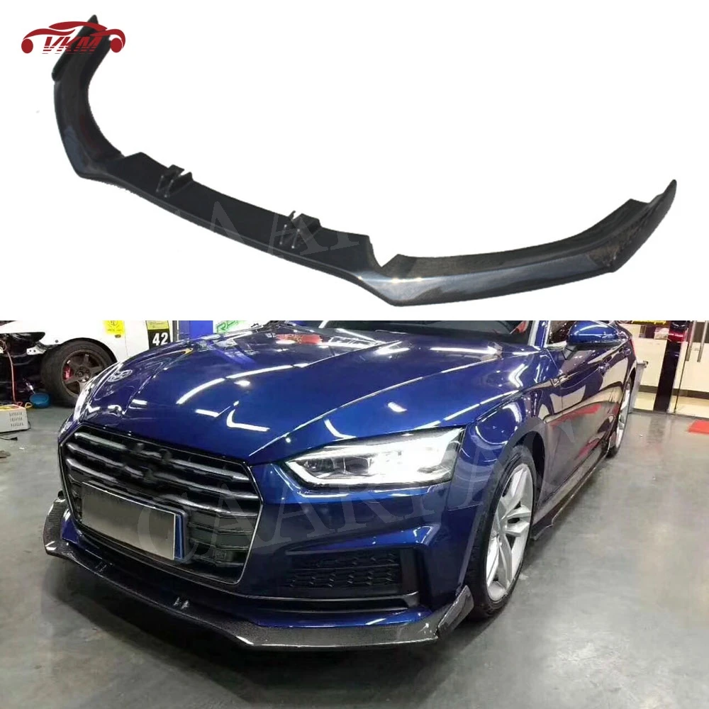 Carbon Fiber Front Lip Spoiler Splitter for Audi A5 S5 2017 2018 2019 Not For A5 Standard Car Styling
Carbon Fiber Front Lip Spoiler Splitter for Audi A5 S5 2017 2018 2019 Not For A5 Standard Car Styling