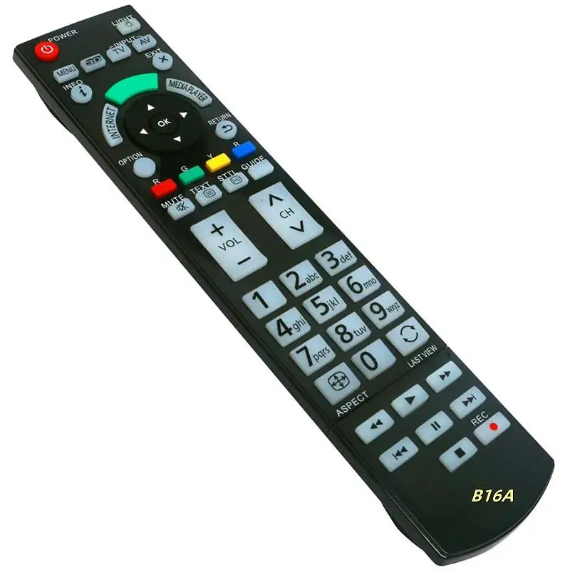 N2QAYB000746 Для PANASONIC Черный пульт дистанционного управления TH-L42ET50AL47DT50A L55WT50A TH-PSOST50A
N2QAYB000746 Для PANASONIC Черный пульт дистанционного управления TH-L42ET50AL47DT50A L55WT50A TH-PSOST50A