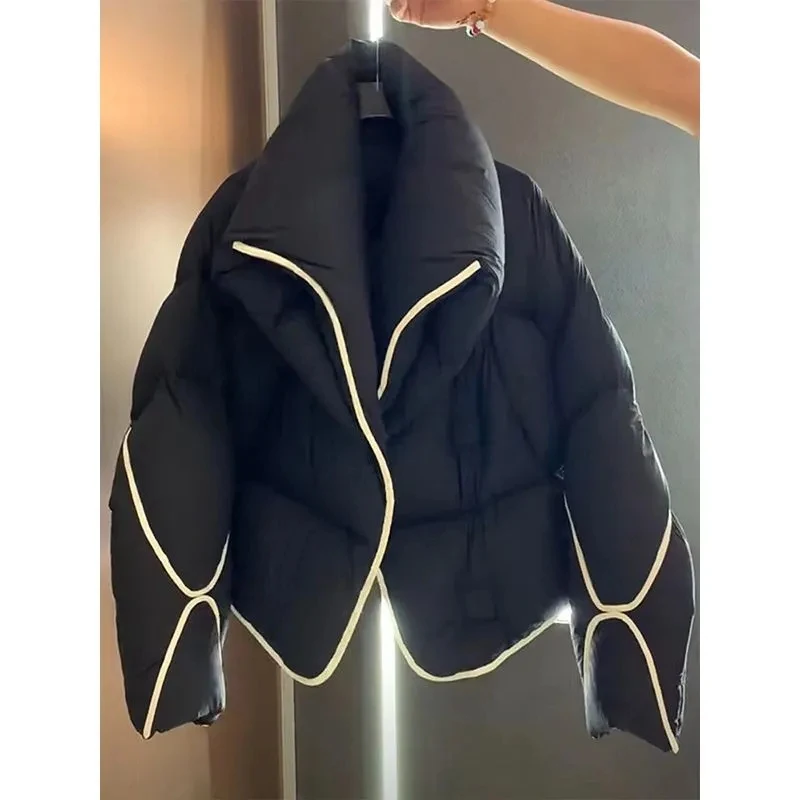 Korean Fashion Woman Jackets 2025 Autumn Winter Fashion New Solid Thick Warm Parkas Top
Korean Fashion Woman Jackets 2025 Autumn Winter Fashion New Solid Thick Warm Parkas Top