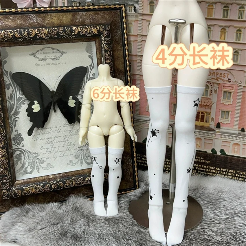 Женские чулки 1/4,1/6, носки средней длины с принтом, аксессуары для кукол bjd
Женские чулки 1/4,1/6, носки средней длины с принтом, аксессуары для кукол bjd