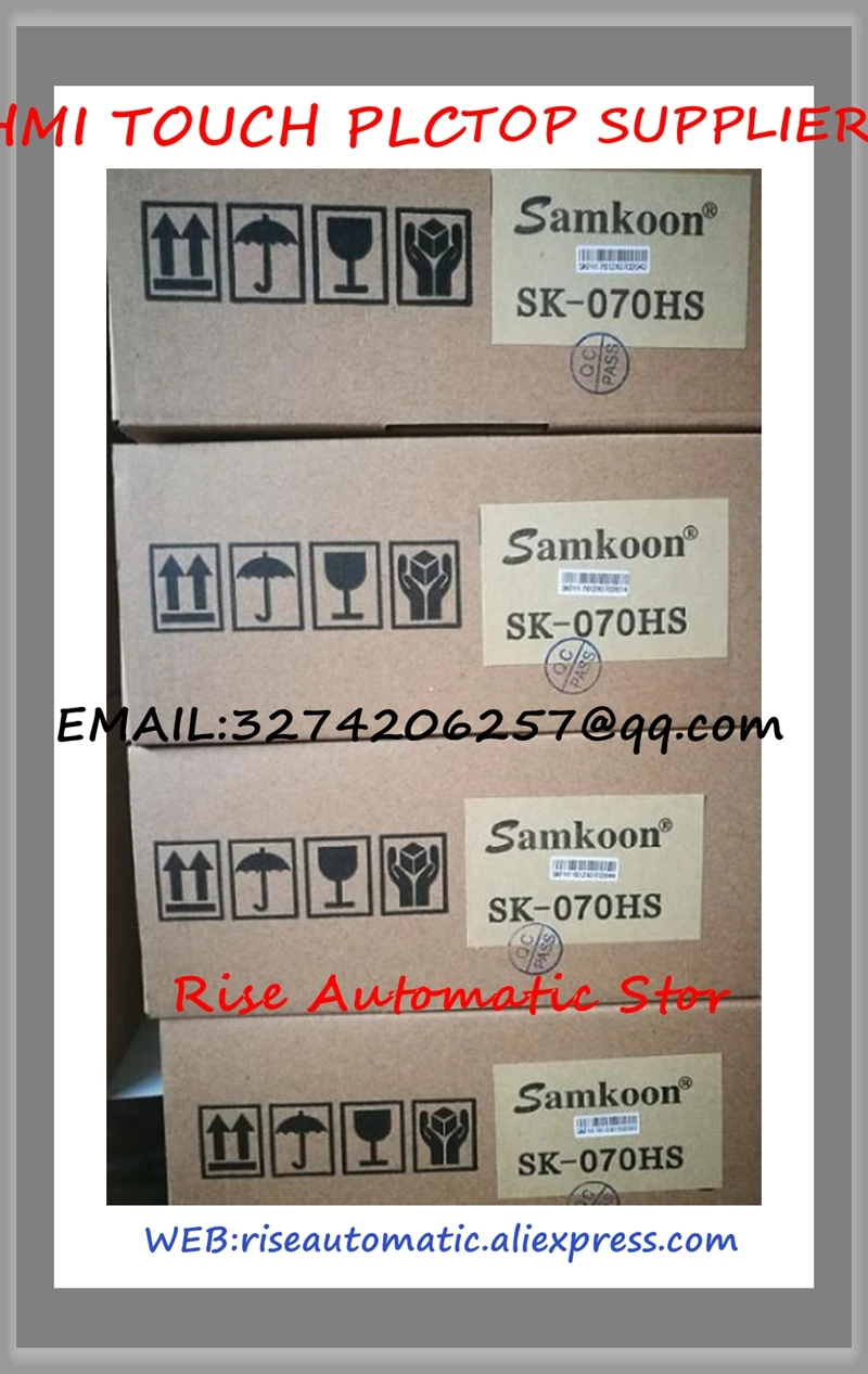 7 Inch HMI Touch Screen 800*480 New SK-070GE SK-070FS Updated To SK-070ME , SK-070HS EA-070B Boxed
7 Inch HMI Touch Screen 800*480 New SK-070GE SK-070FS Updated To SK-070ME , SK-070HS EA-070B Boxed