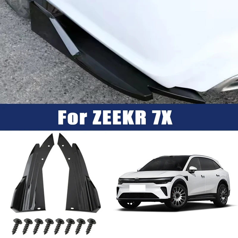 2pcs Car Rear Bumper Spoiler Lip Carbon Fiber Wing Trim Anti-crash Diffuser Side Skirt Wrap Angle Splitter For ZEEKR 7X
2pcs Car Rear Bumper Spoiler Lip Carbon Fiber Wing Trim Anti-crash Diffuser Side Skirt Wrap Angle Splitter For ZEEKR 7X