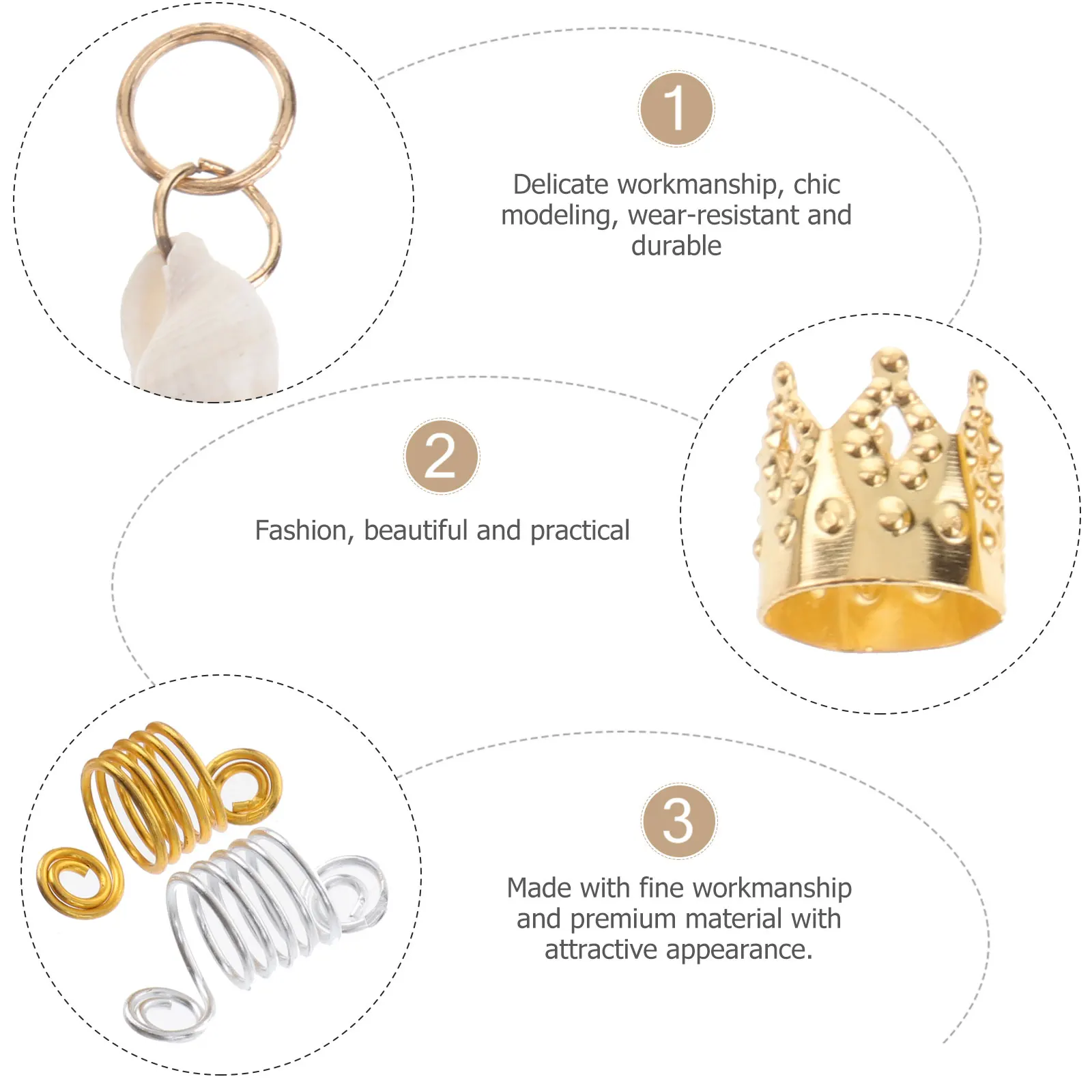 90 шт., полые манжеты для волос, металлические прочные легкие аксессуары для волос, кольцо для дредов, крючок для вязания крючком для дредов
90 шт., полые манжеты для волос, металлические прочные легкие аксессуары для волос, кольцо для дредов, крючок для вязания крючком для дредов