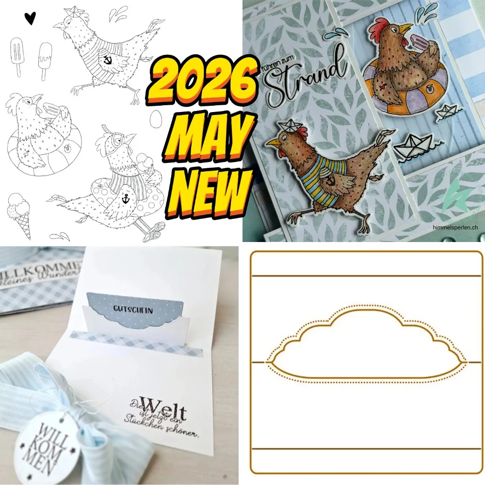 Chick, Alpaca, Rabbit 2026 NEW Cutting Dies Scrapbook Diary Decoration Stencil Embossing Template DIY Greeting Card Handmade
Chick, Alpaca, Rabbit 2026 NEW Cutting Dies Scrapbook Diary Decoration Stencil Embossing Template DIY Greeting Card Handmade