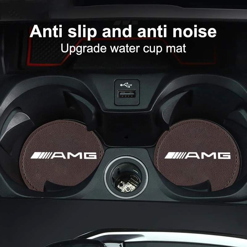 Car Water Cup Pad Car Coaster Anti-Slip Drink Holder Mat Leather For Mercedes Benz B/C/E/S Class A Class C200L GLC GLK CLA GLA
Car Water Cup Pad Car Coaster Anti-Slip Drink Holder Mat Leather For Mercedes Benz B/C/E/S Class A Class C200L GLC GLK CLA GLA