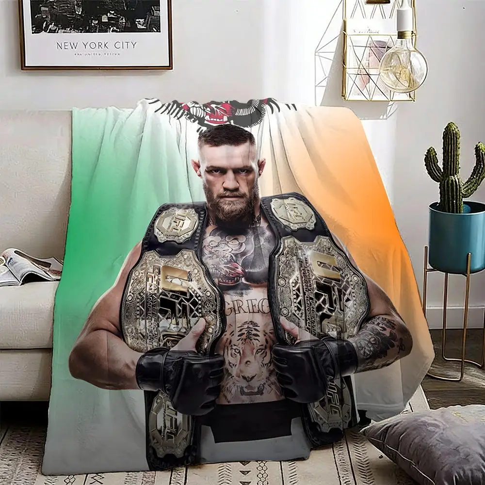 Boxing Conor McGregor Throw Lightweight 240g Flannel Blanket Soft Skin-friendly for Summer Cooling
Boxing Conor McGregor Throw Lightweight 240g Flannel Blanket Soft Skin-friendly for Summer Cooling
