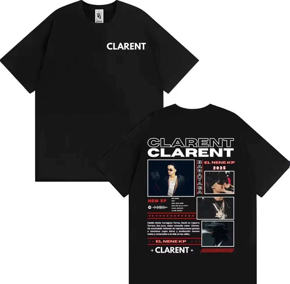Хип-поп-рэпер CLARENT BABA YAGA 2025 Tour Merch футболки модная ретро футболка с коротким рукавом с круглым вырезом хлопковая футболка с принтом унисекс
Хип-поп-рэпер CLARENT BABA YAGA 2025 Tour Merch футболки модная ретро футболка с коротким рукавом с круглым вырезом хлопковая футболка с принтом унисекс