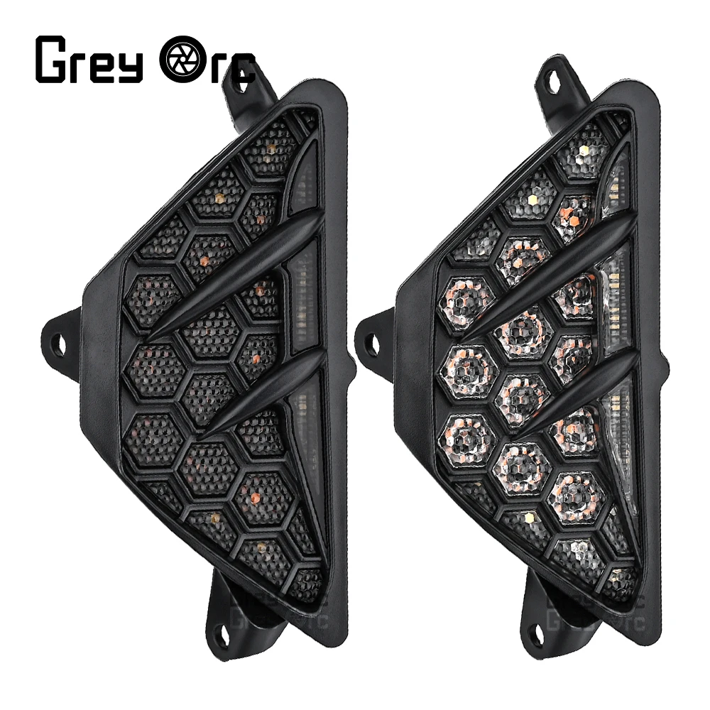 For Kawasaki ZX-4R ZX-4RR 2023 2024 LED Front Turn Signals Lamp Flashing Indicator Light ZX4R ZX4RR ZX-4RR ZX25R ZX-25R 23-24
For Kawasaki ZX-4R ZX-4RR 2023 2024 LED Front Turn Signals Lamp Flashing Indicator Light ZX4R ZX4RR ZX-4RR ZX25R ZX-25R 23-24