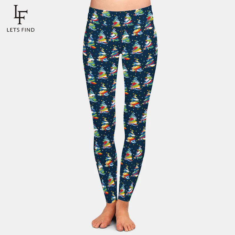 LETSFIND New Christmas Tree and Snow Printing Leggings High Quaility High Waist Comfortable Black Leggings
LETSFIND New Christmas Tree and Snow Printing Leggings High Quaility High Waist Comfortable Black Leggings