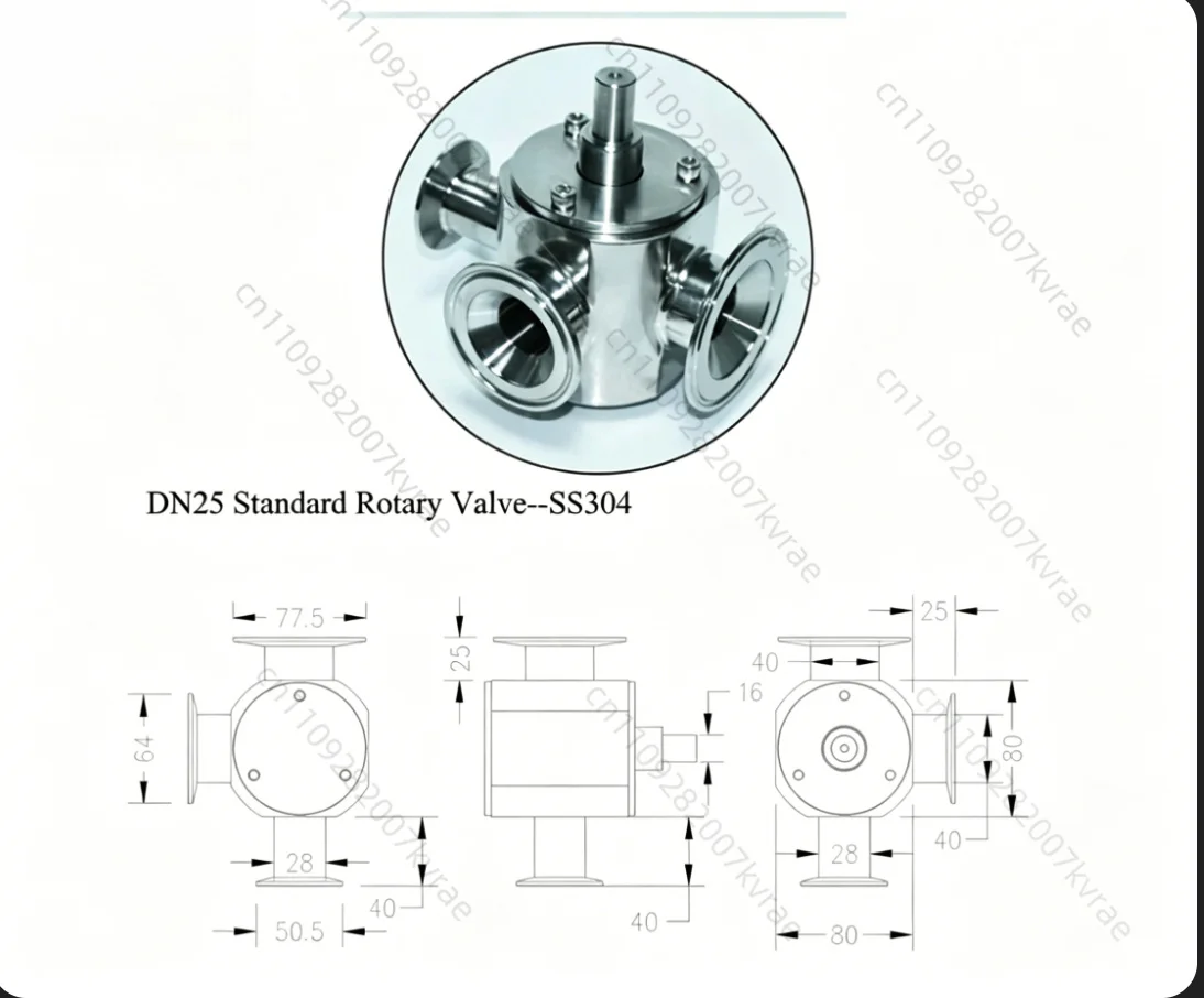 Rotary Valve Stainless paste Filling Machine part SS304 paste filling passage Hopper adopter Cylinder Filler Check Valve
Rotary Valve Stainless paste Filling Machine part SS304 paste filling passage Hopper adopter Cylinder Filler Check Valve
