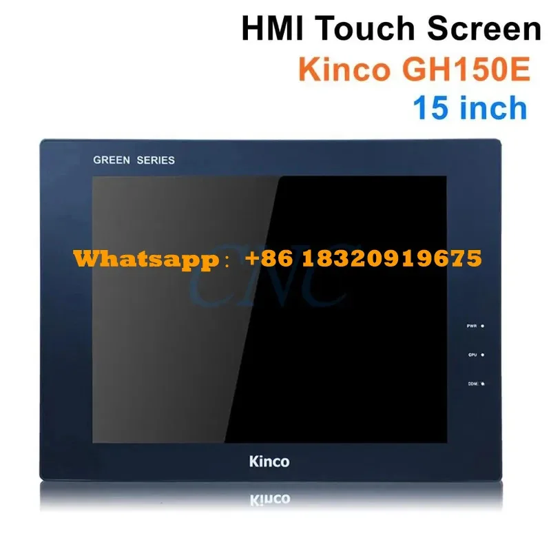 Kinco GH150E HMI Touch Screen 15 Inch 1024*768 Ethernet USB Host New Human Machine Interface Memory Extension Upgrade MT4720TE
Kinco GH150E HMI Touch Screen 15 Inch 1024*768 Ethernet USB Host New Human Machine Interface Memory Extension Upgrade MT4720TE