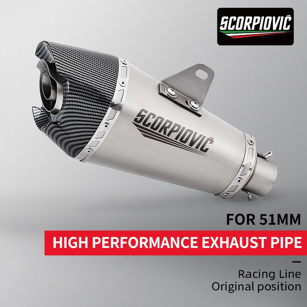 AT2 Tail Exhaust Muffler Stainless Steel, 51mm Inlet Universal Motorcycle Fit R3 302R 703RR KOVE
AT2 Tail Exhaust Muffler Stainless Steel, 51mm Inlet Universal Motorcycle Fit R3 302R 703RR KOVE