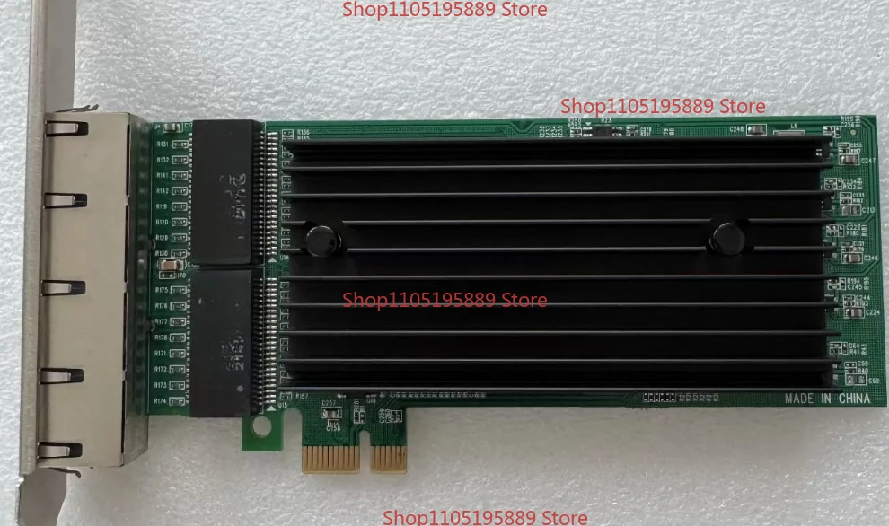 Четырехпортовая гигабитная независимая сетевая карта PCI-E с 1X разъемом, электрический порт, сетевая карта Inte82576
Четырехпортовая гигабитная независимая сетевая карта PCI-E с 1X разъемом, электрический порт, сетевая карта Inte82576