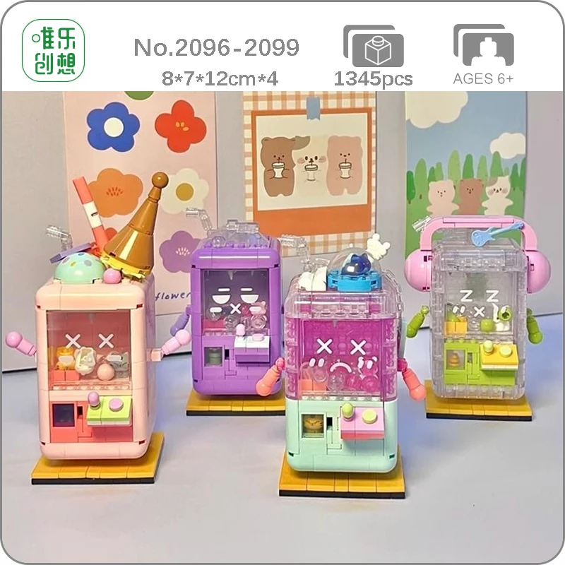 WLCH Lime Drink Mint Taro Paste Claw Crane Торговый автомат Клубника Мороженое Мороженое 3D Мини-блоки Кирпичи Строительная игрушка Без коробки
WLCH Lime Drink Mint Taro Paste Claw Crane Торговый автомат Клубника Мороженое Мороженое 3D Мини-блоки Кирпичи Строительная игрушка Без коробки