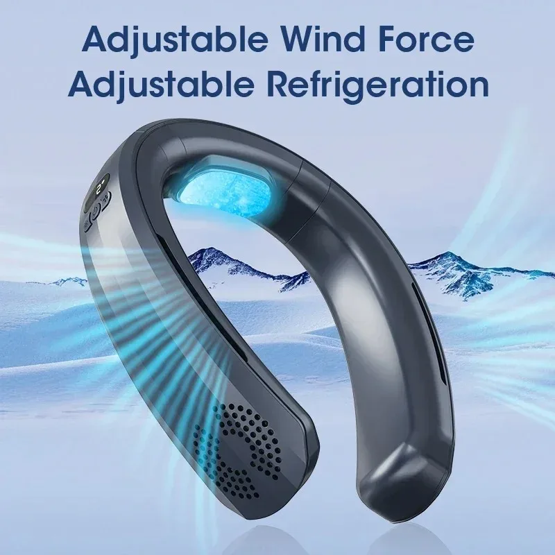 Portable Bladeless Neck Fan USB Rechargeable 4000mAh Wireless Silent 3-Speed Hanging for Travel Office Outdoor
Portable Bladeless Neck Fan USB Rechargeable 4000mAh Wireless Silent 3-Speed Hanging for Travel Office Outdoor