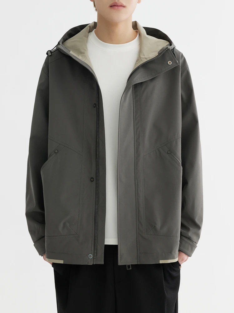 Men's Casual Hooded Jacket Coat Spring and Autumn New Trendy Loose Thin All-Matching Workwear Jacket Outdoor Windproof Fashion
Men's Casual Hooded Jacket Coat Spring and Autumn New Trendy Loose Thin All-Matching Workwear Jacket Outdoor Windproof Fashion
