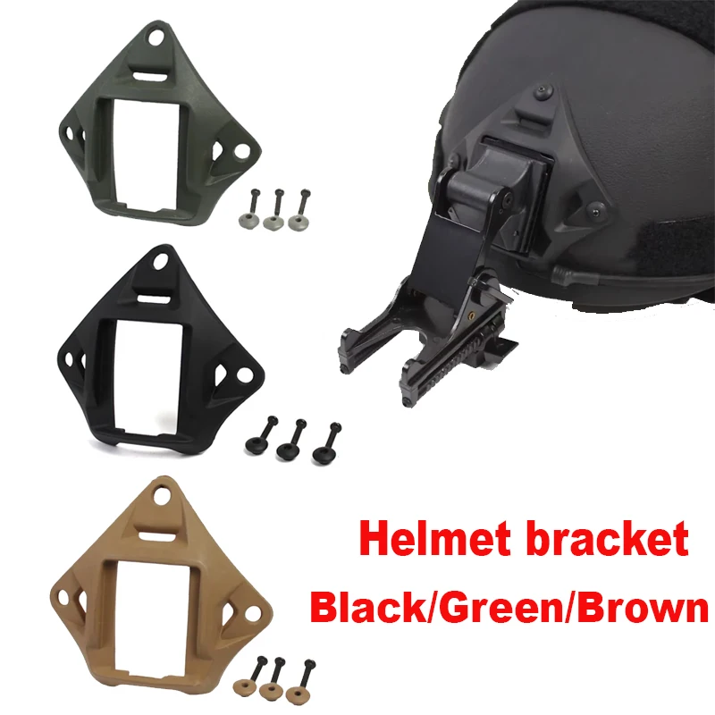 Tactical Helmet Night Vision Aluminum Alloy NVG Mount FAST Helmet Accessories For ACH MICH PASGT Helmet
Tactical Helmet Night Vision Aluminum Alloy NVG Mount FAST Helmet Accessories For ACH MICH PASGT Helmet