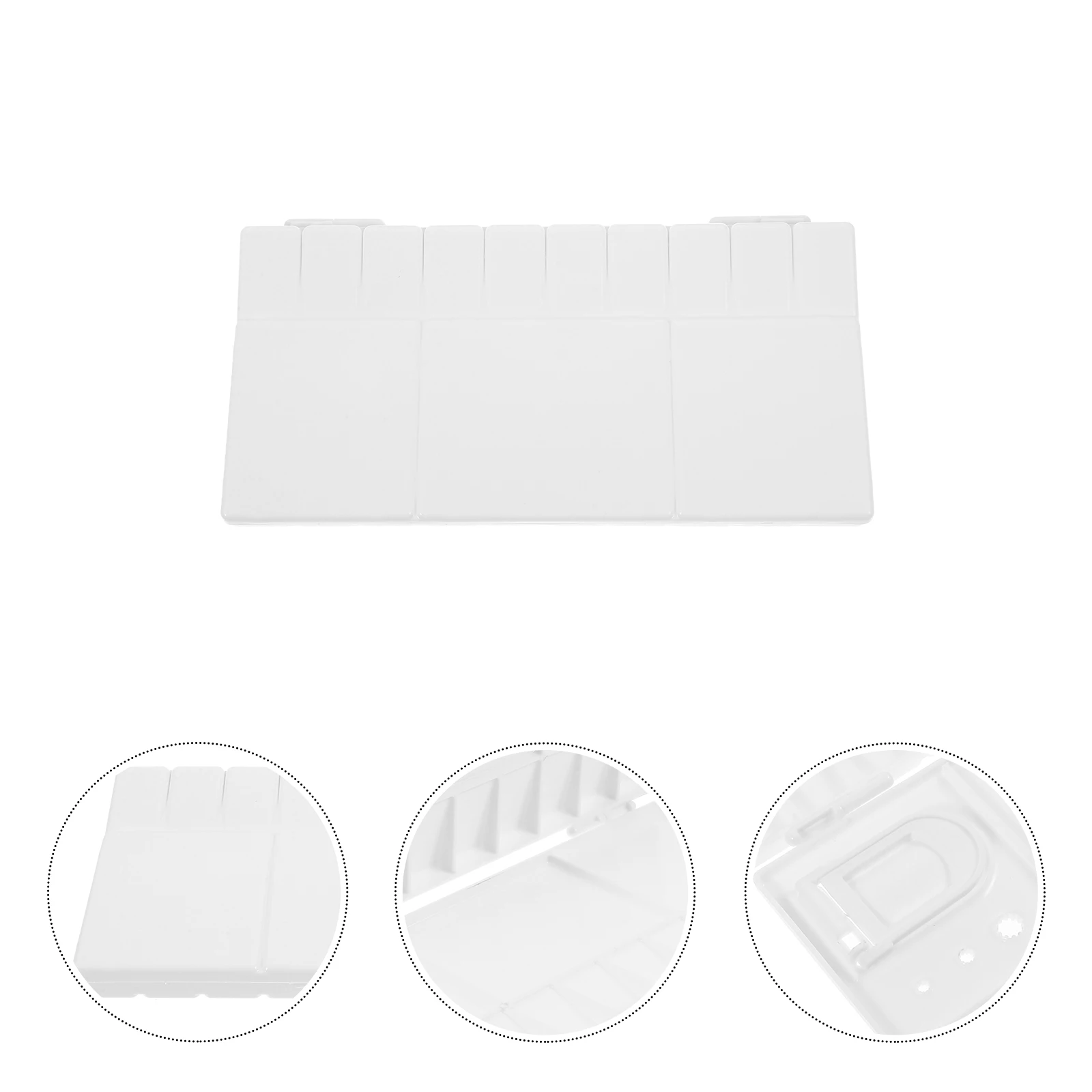 Palette Paint Box Watercolor Trays Portable Mixing Travel Plastic Case for Artist Student
Palette Paint Box Watercolor Trays Portable Mixing Travel Plastic Case for Artist Student