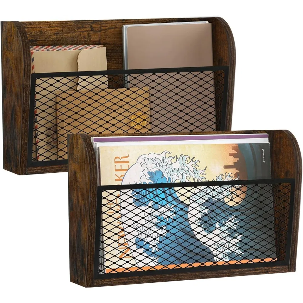 2 packs wall file organizer-holder, hanging file organizer, wall mounted file holder, wall mount paper folder rack for office a
2 packs wall file organizer-holder, hanging file organizer, wall mounted file holder, wall mount paper folder rack for office a