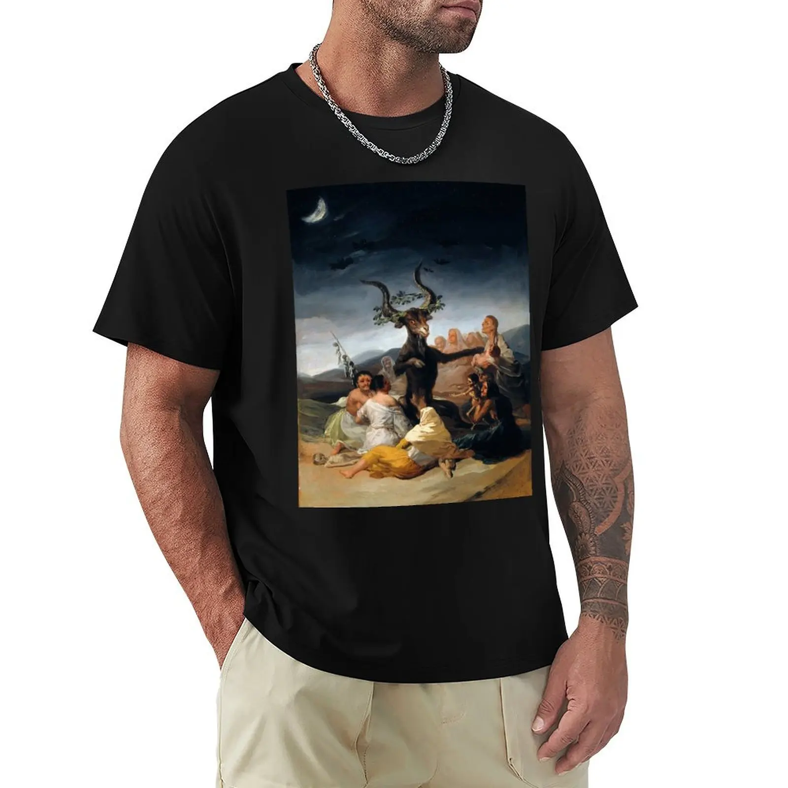 Witches Sabbath by Francisco de Goya T-Shirt Holiday Lightweight T-Shirt
Witches Sabbath by Francisco de Goya T-Shirt Holiday Lightweight T-Shirt