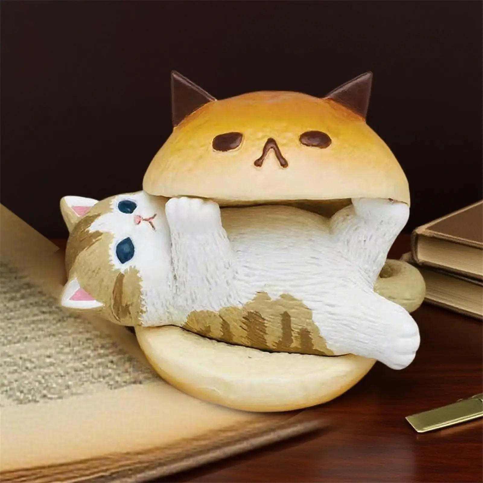 Bread Kitten Statue, Mini Realistic Cat Figurine for Desk Car Dashboard Decor for Cat Lovers Women Kids as Birthday Gifts
Bread Kitten Statue, Mini Realistic Cat Figurine for Desk Car Dashboard Decor for Cat Lovers Women Kids as Birthday Gifts