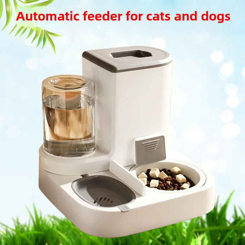 Automatic Cat Feeder with Water Fountain - 5L Split Food Bowl, Stainless Steel & Ceramic Combo for Multi-Pet Household
Automatic Cat Feeder with Water Fountain - 5L Split Food Bowl, Stainless Steel & Ceramic Combo for Multi-Pet Household