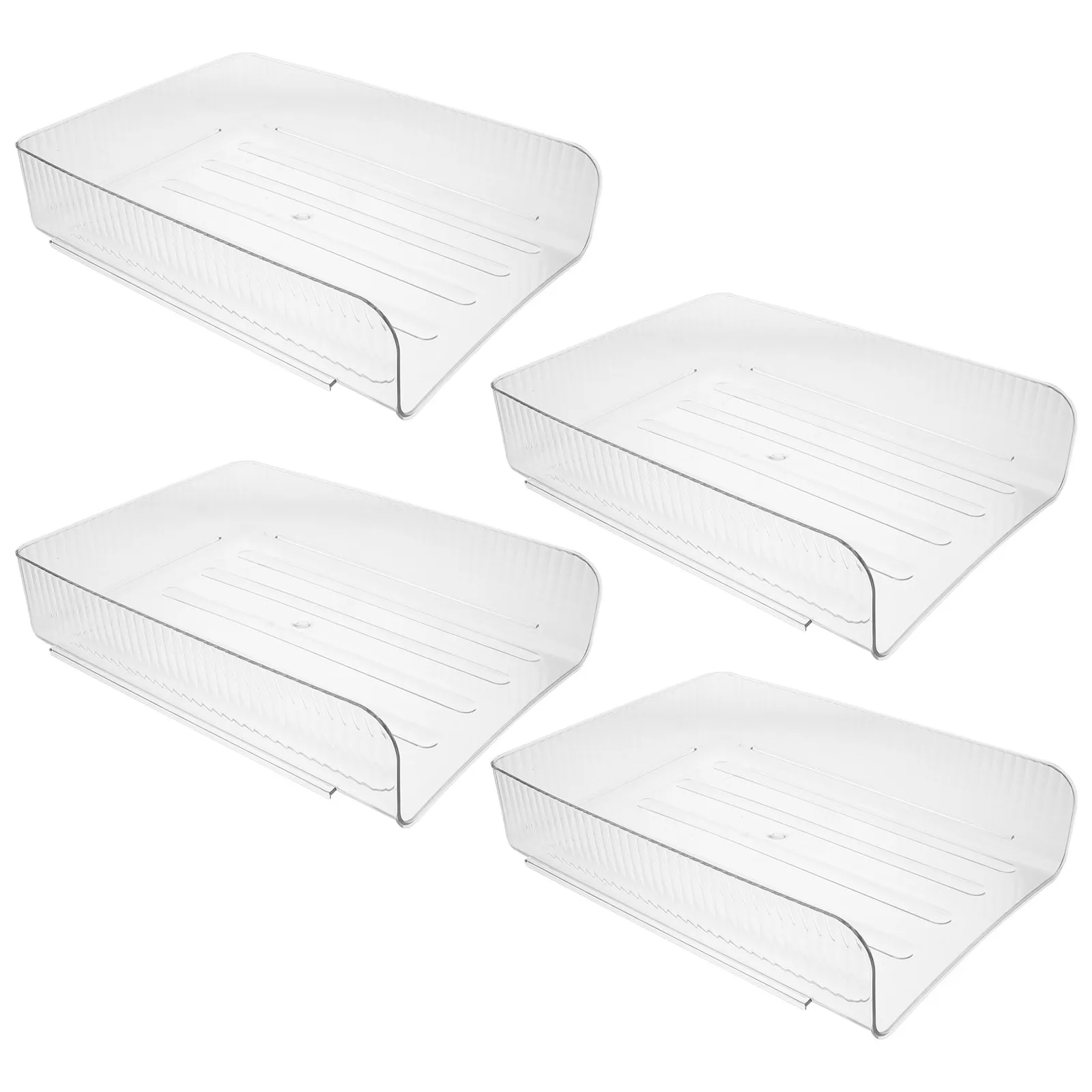 Набор из 4 прозрачных настольных органайзеров для бумаг: лотки для документов, файлов, книг, журналов и писем для офиса и рабочего пространства
Набор из 4 прозрачных настольных органайзеров для бумаг: лотки для документов, файлов, книг, журналов и писем для офиса и рабочего пространства