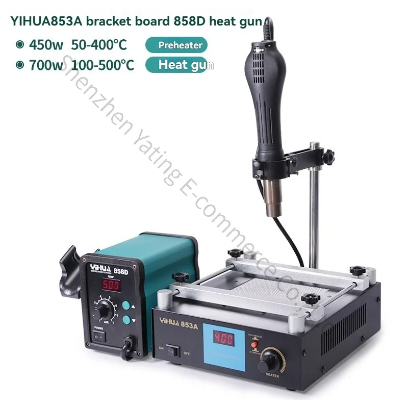 New Constant Temperature Preheating Table BGA Reflow Station Lead-Free Heating Table Hot Air Gun Desoldering Table
New Constant Temperature Preheating Table BGA Reflow Station Lead-Free Heating Table Hot Air Gun Desoldering Table