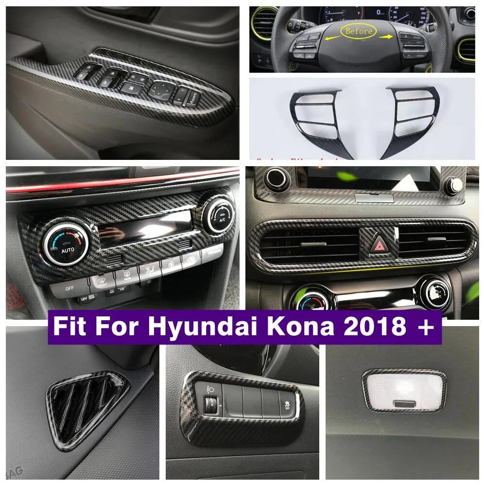 Car Reading Light Lamp Steering Wheel Air Conditioning Outlet AC Vent Window Lift Button Cover Trim For Hyundai Kona 2018 - 2023
Car Reading Light Lamp Steering Wheel Air Conditioning Outlet AC Vent Window Lift Button Cover Trim For Hyundai Kona 2018 - 2023