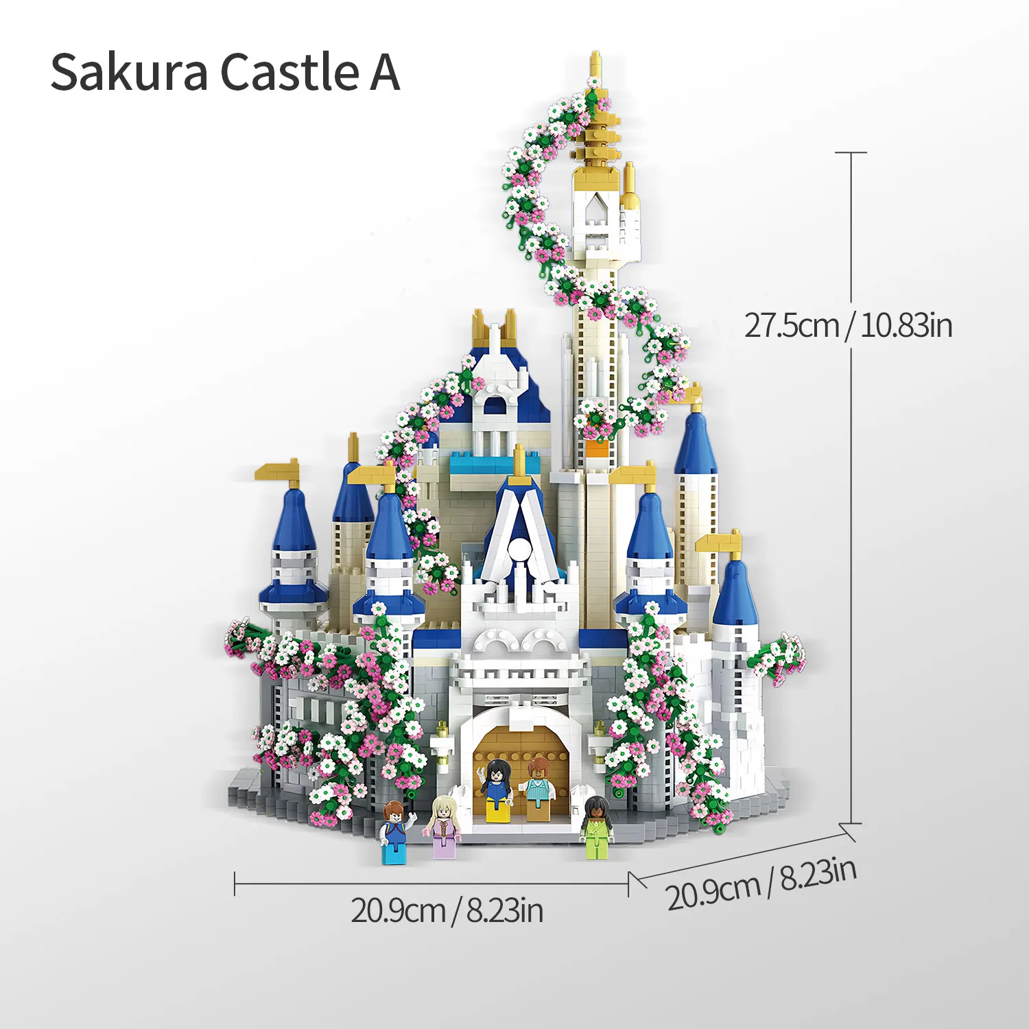 Sakura Castle Building Blocks The Princess House DIY Creative Toy for Kids Educational Gift
Sakura Castle Building Blocks The Princess House DIY Creative Toy for Kids Educational Gift