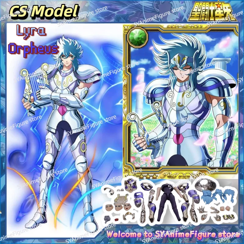 In Stock CS Model Saint Seiya Myth Cloth EX Lyra Orpheus Silver Saint Action Figure Toys Collection Gift
In Stock CS Model Saint Seiya Myth Cloth EX Lyra Orpheus Silver Saint Action Figure Toys Collection Gift