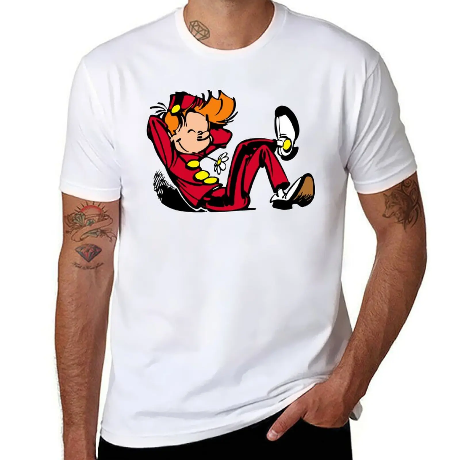 Spirou Happy T-Shirt t shirt man designer t shirts designer man t shirt summer T-shirt
Spirou Happy T-Shirt t shirt man designer t shirts designer man t shirt summer T-shirt