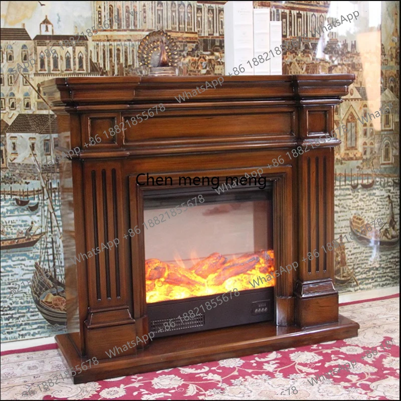 Decorative Living Room Cabinet Simulation Fire Heater European Electronic Fireplace American Solid Wood Furniture Armoire
Decorative Living Room Cabinet Simulation Fire Heater European Electronic Fireplace American Solid Wood Furniture Armoire
