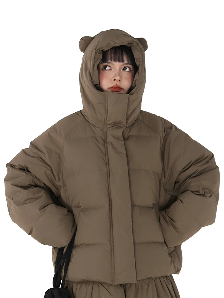 Оригинальный зимний пуховик ort Bear Design, женское модное теплое белое пальто Du Feather, милое пальто прямого кроя, Thi...
Оригинальный зимний пуховик ort Bear Design, женское модное теплое белое пальто Du Feather, милое пальто прямого кроя, Thi...