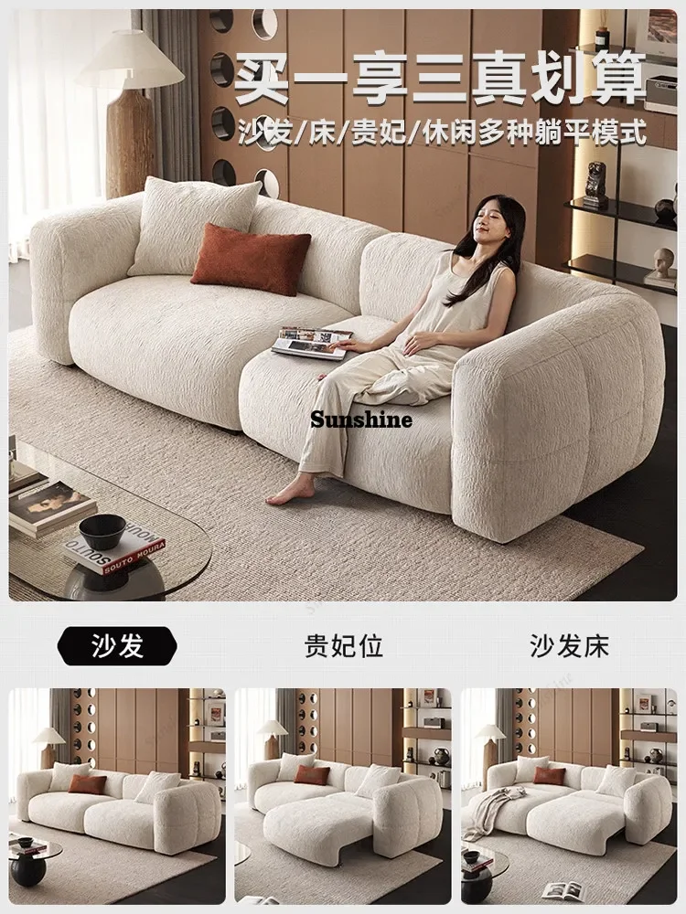 YCream style fabric electric sofa Italian minimalist zero wall adjustable and retractable
YCream style fabric electric sofa Italian minimalist zero wall adjustable and retractable