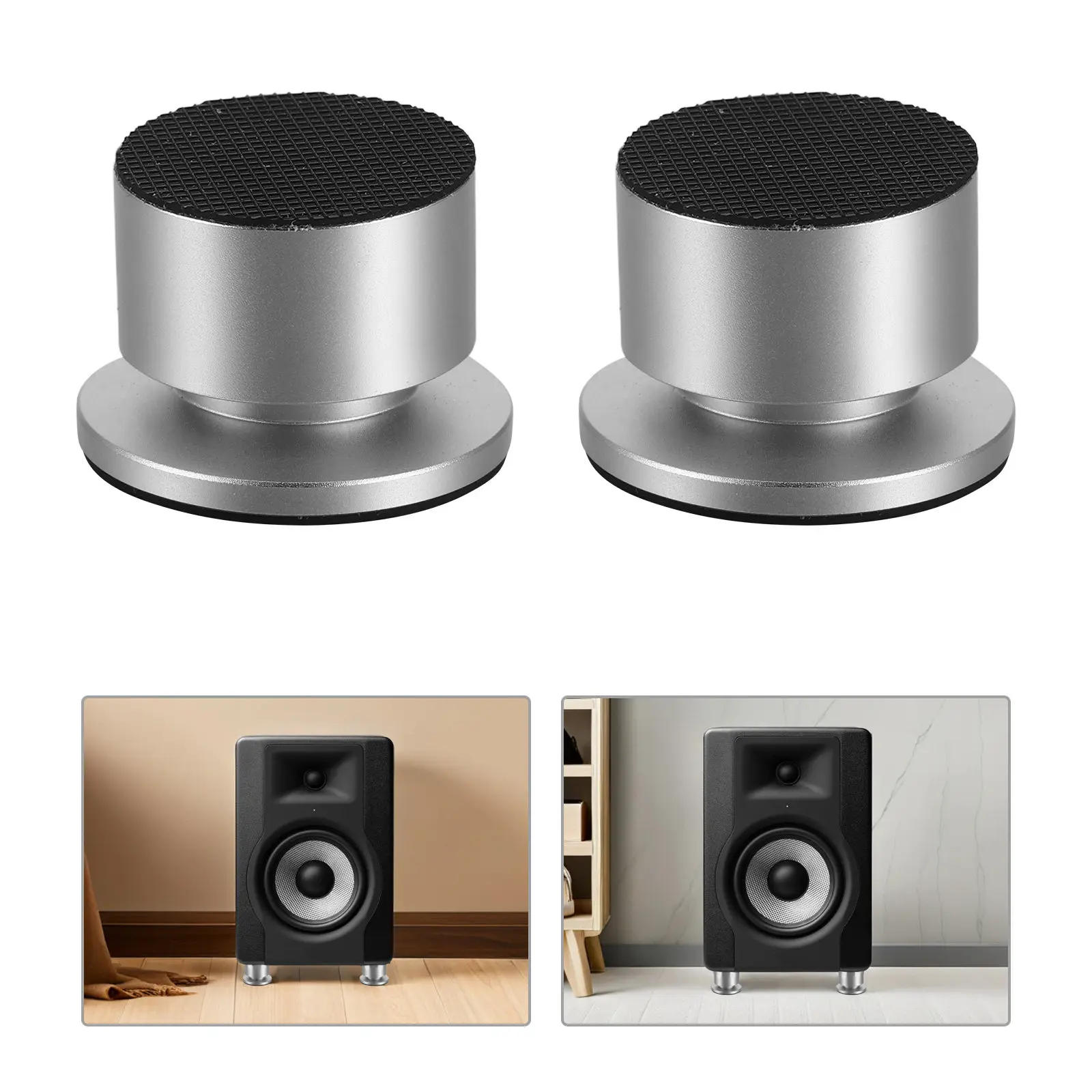 4pcs Speaker Spike Pads Universal Anti Vibration Feet For Hifi Bookshelf Speakers Audio Isolation Feet Shock Absorbing Pad For
4pcs Speaker Spike Pads Universal Anti Vibration Feet For Hifi Bookshelf Speakers Audio Isolation Feet Shock Absorbing Pad For