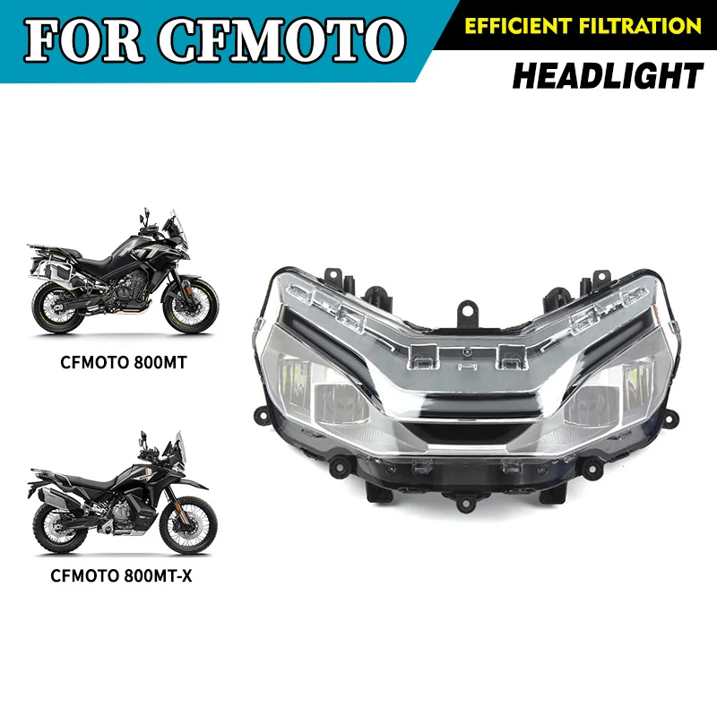 For CFMOTO Headlight 800 MT MT800 800MT 800MT-X CF800-5 Head Lamp Motorcycle Accessories Original Parts
For CFMOTO Headlight 800 MT MT800 800MT 800MT-X CF800-5 Head Lamp Motorcycle Accessories Original Parts